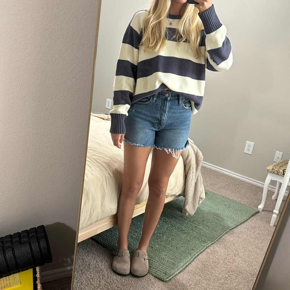 High Rise Mom Shorts